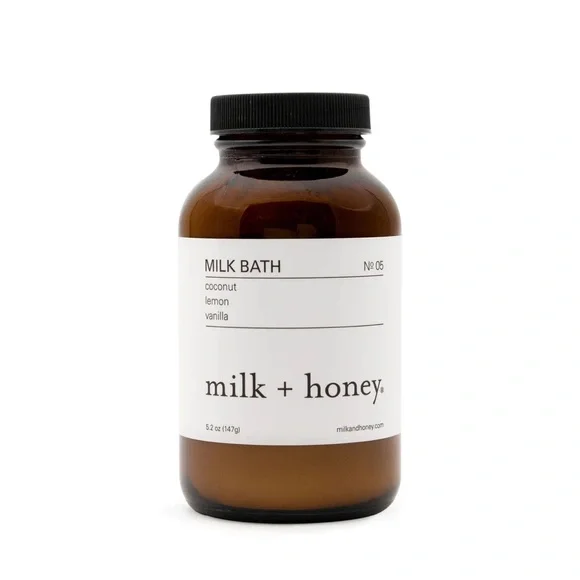 Milk + Honey | Milk Bath No 05 | Coconut Lemon Vanilla | New Sealed | Full Size - Picture 4 of 4
